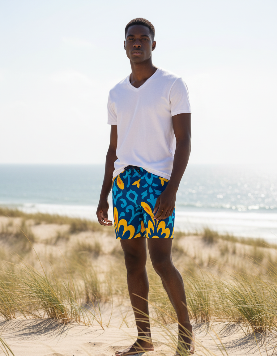 Saudade Men's Swim Trunks swim trunks
