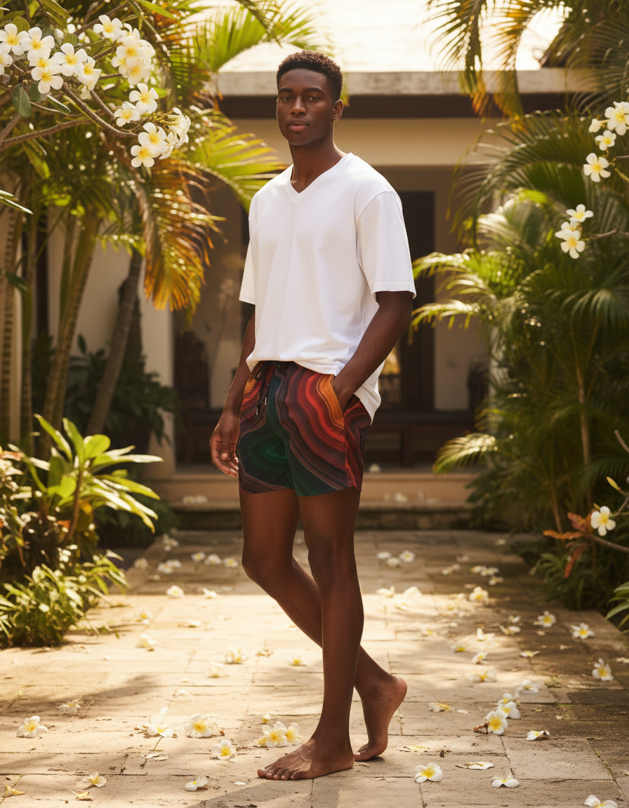 Men's Swim Trunks in Quartz