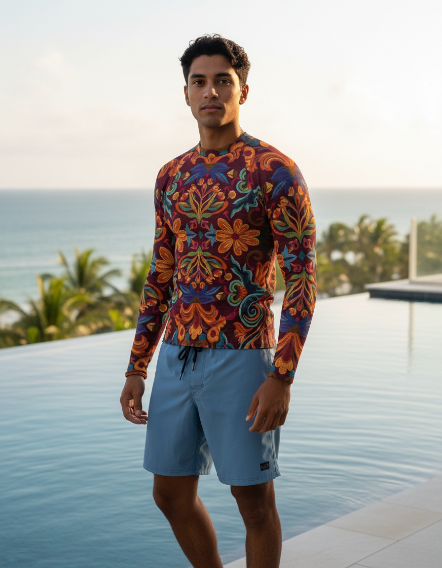 Men's Otomi rashguard