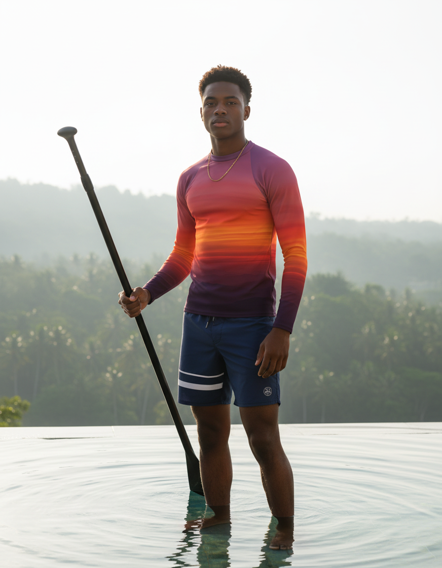 Men's Sunset rashguard