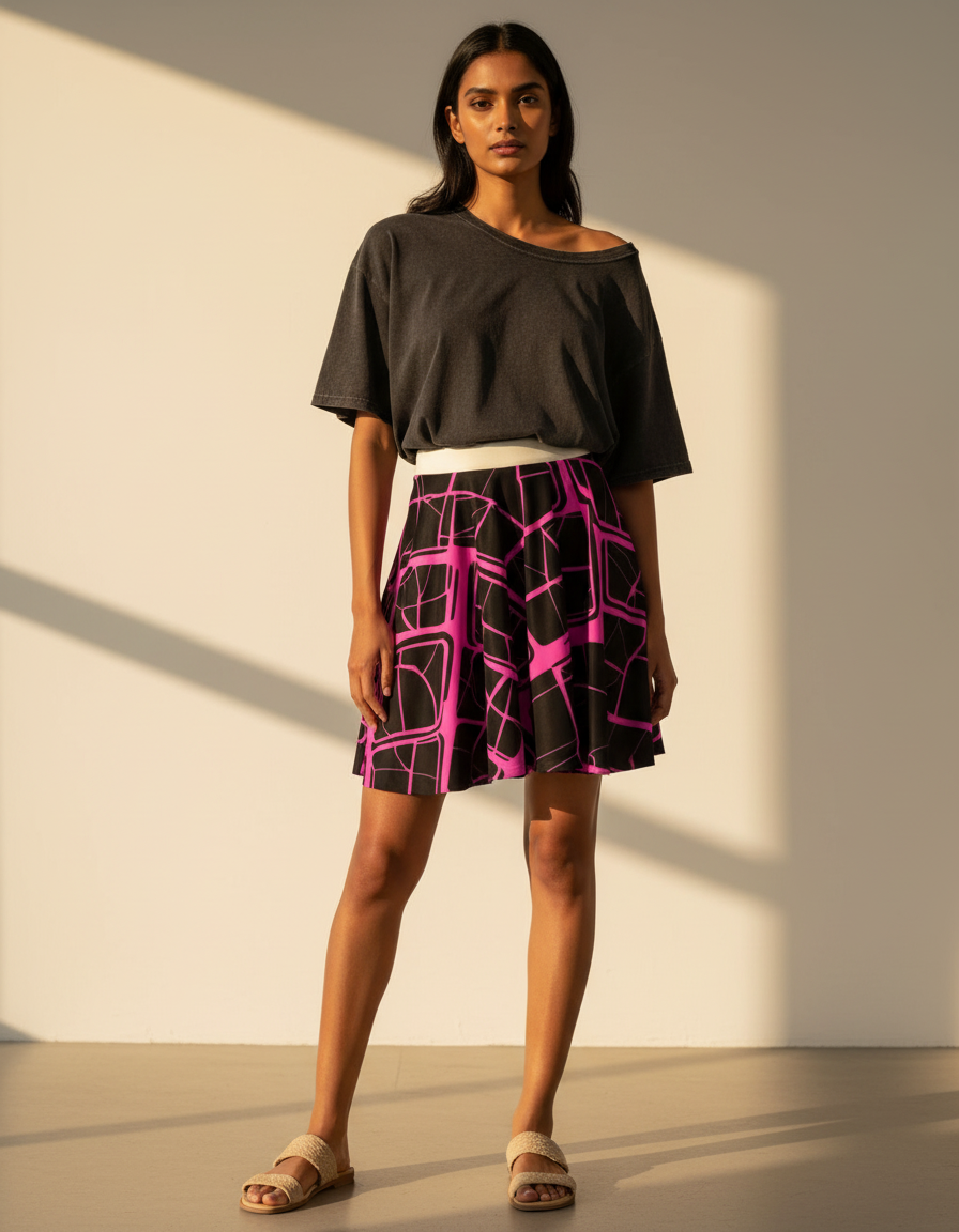 Skater Skirt in Vortex