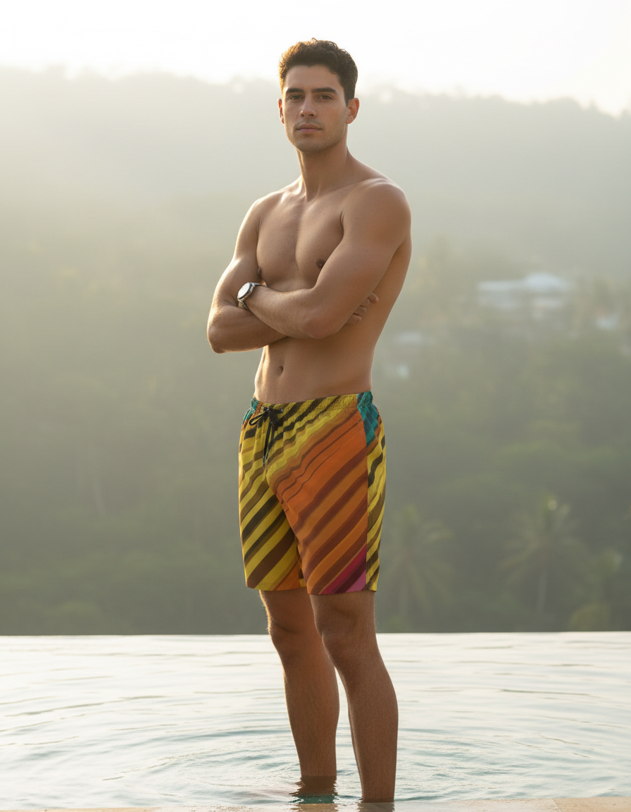 Men's Swim Trunks in Prism