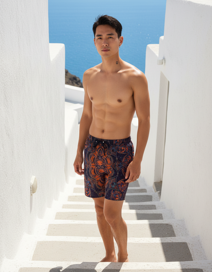 Men's Swim Trunks in Solstice