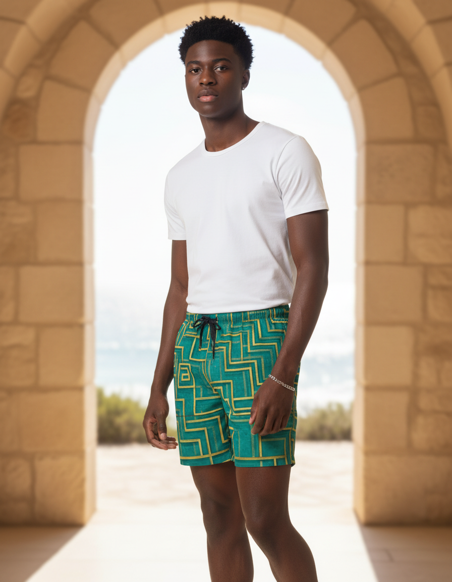 Men's Swim Trunks in Elysium
