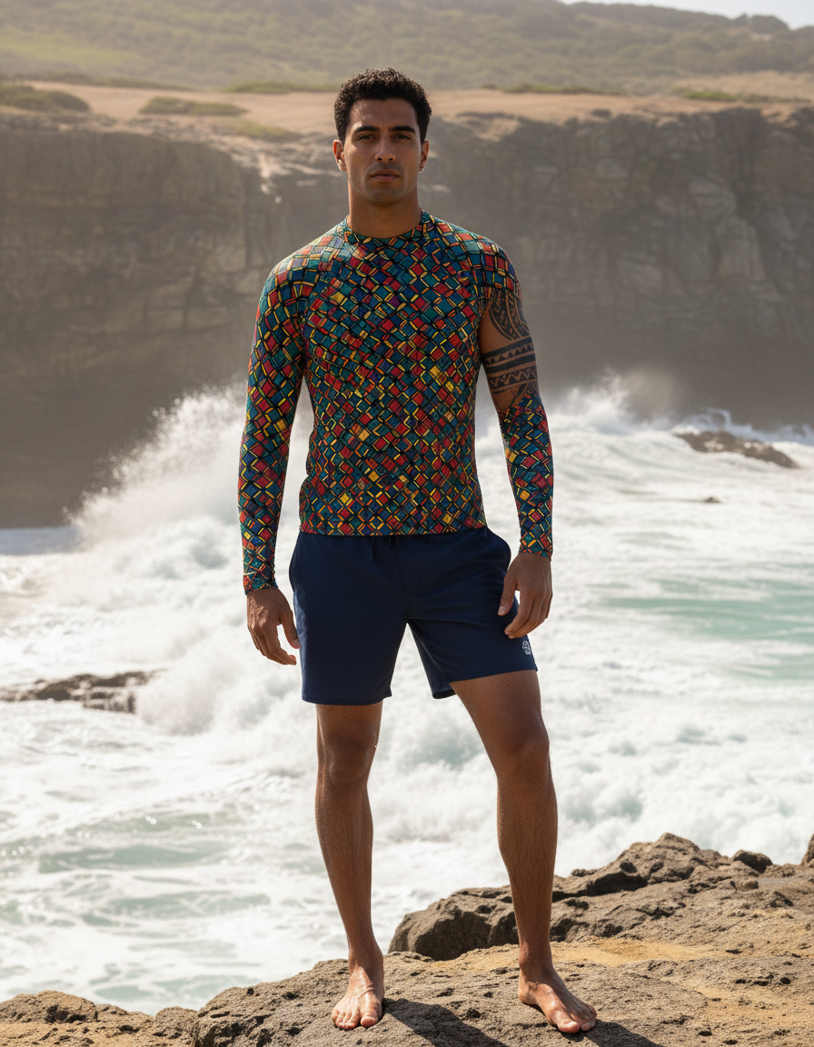 String — Men's Complex Color Patterns