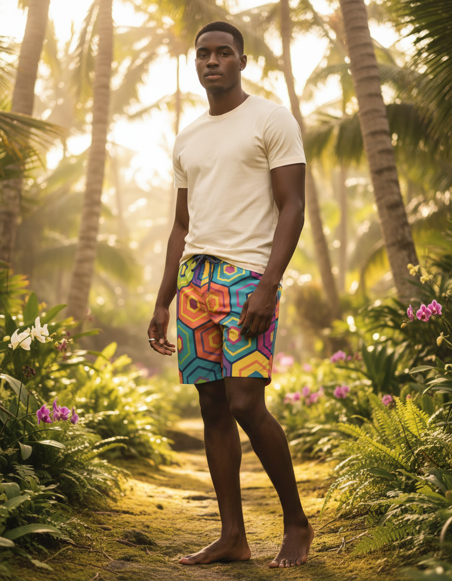 Aoi Men's Swim Trunks swim trunks