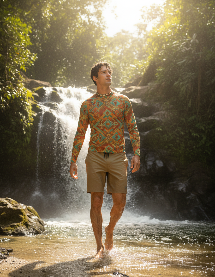 Men's Southwest Diamond rashguard
