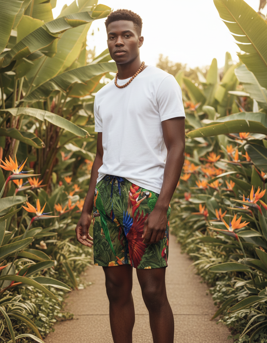 Men's Swim Trunks in Vibrance