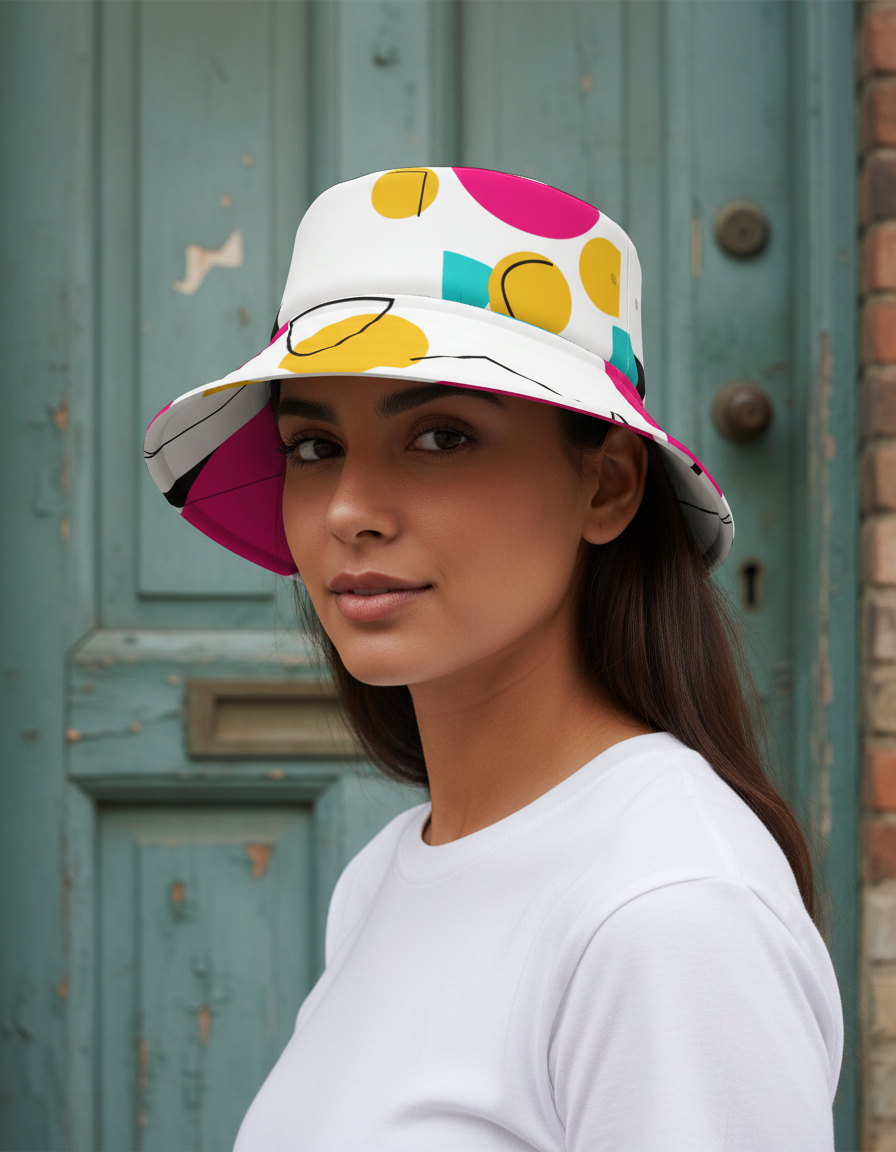 Bucket Hat in Zest