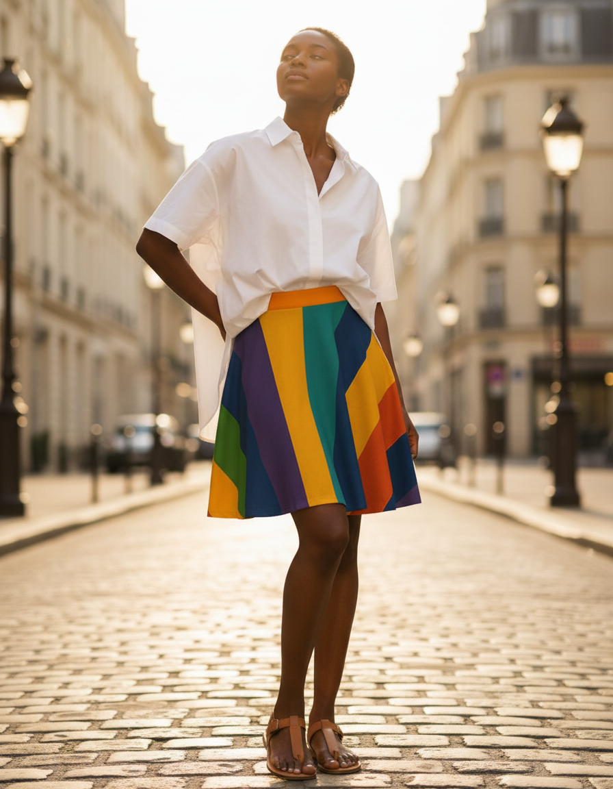 Skater Skirt in Vibrance