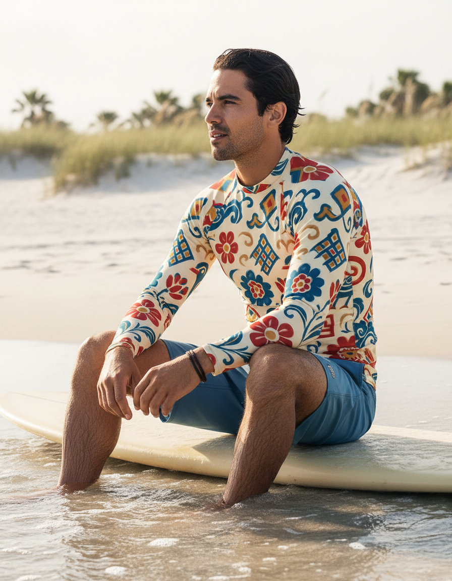 Men's Taiwanese Patterns rashguard