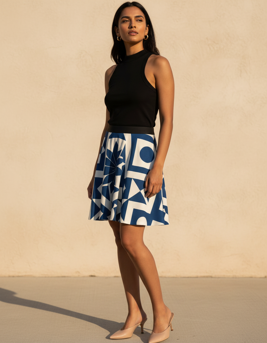 Skater Skirt in Tessera