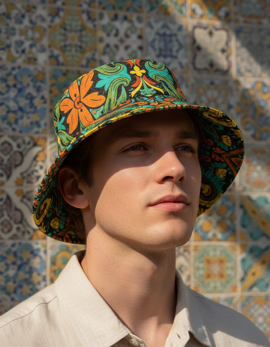 Bucket Hat in Tapestry