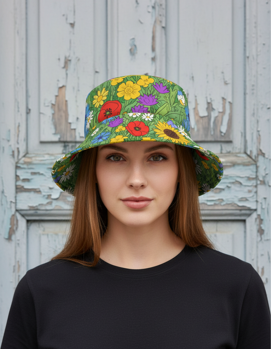 Bucket Hat in Petal