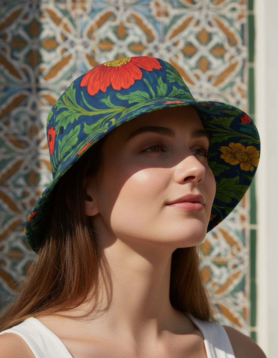 Bucket Hat in Tulip