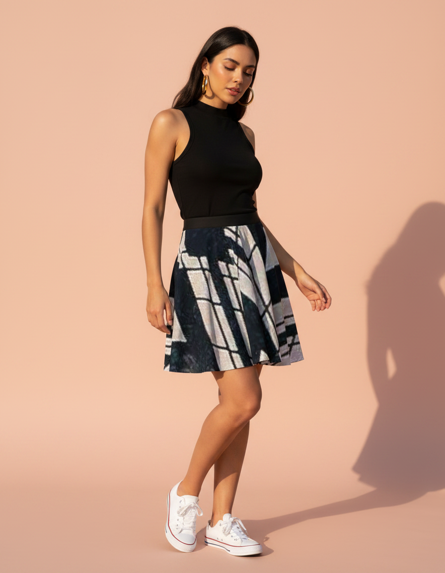 Skater Skirt in Duet