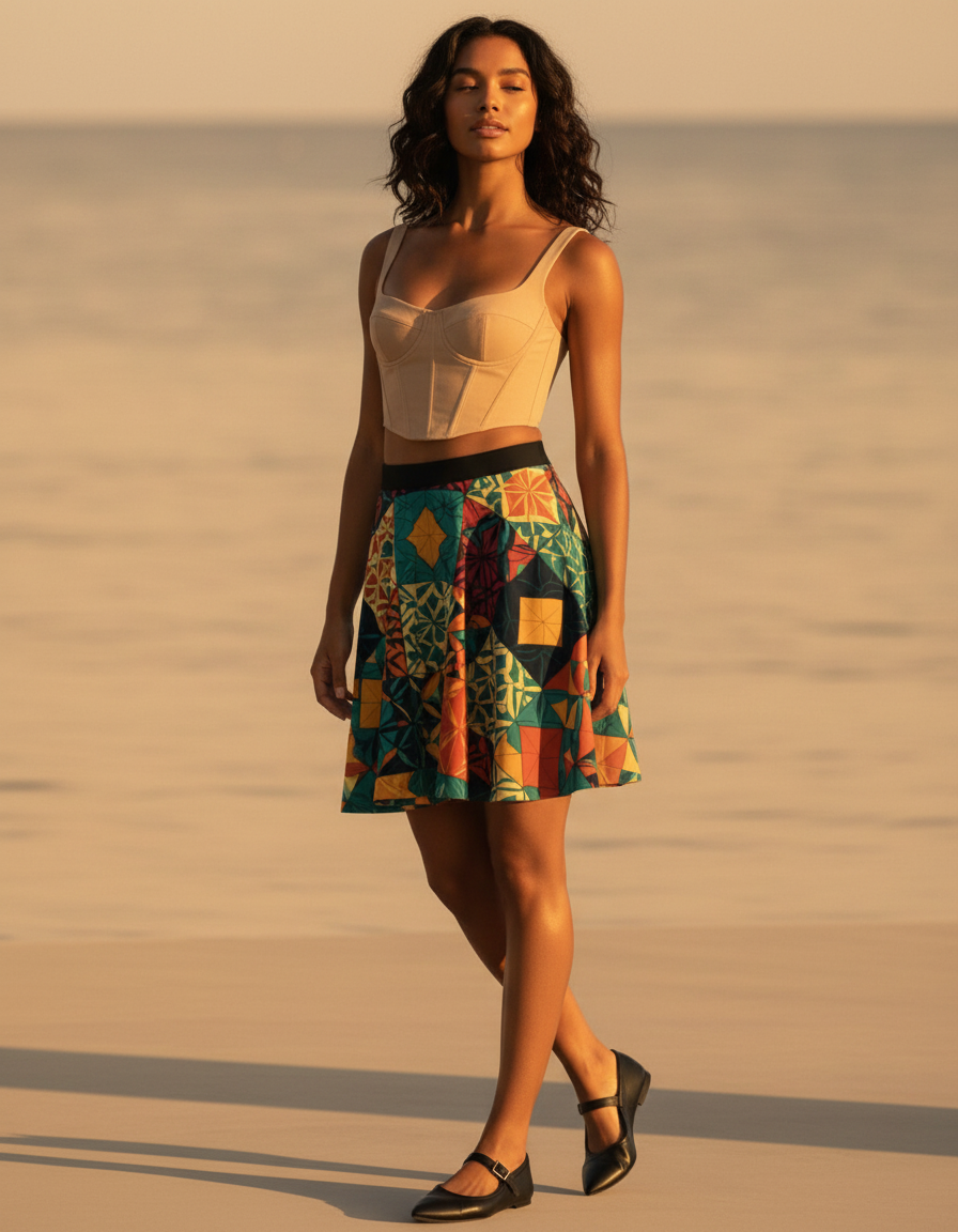 Skater Skirt in Pulse