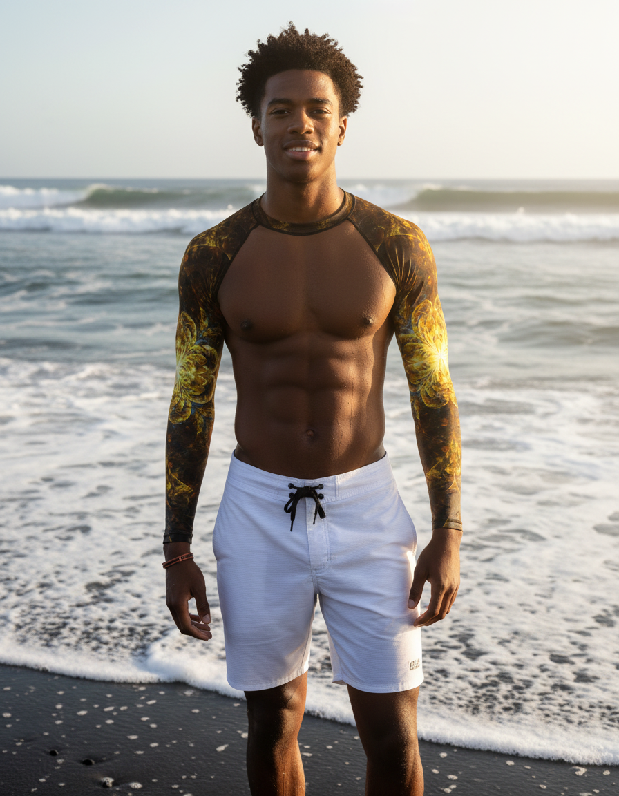 Men's Saturn rashguard