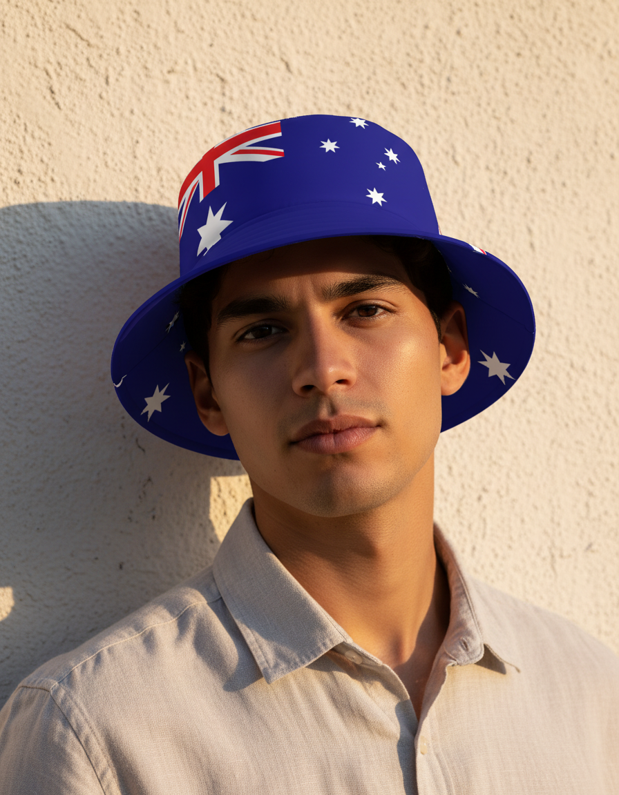 Bucket Hat in Eucalyptus
