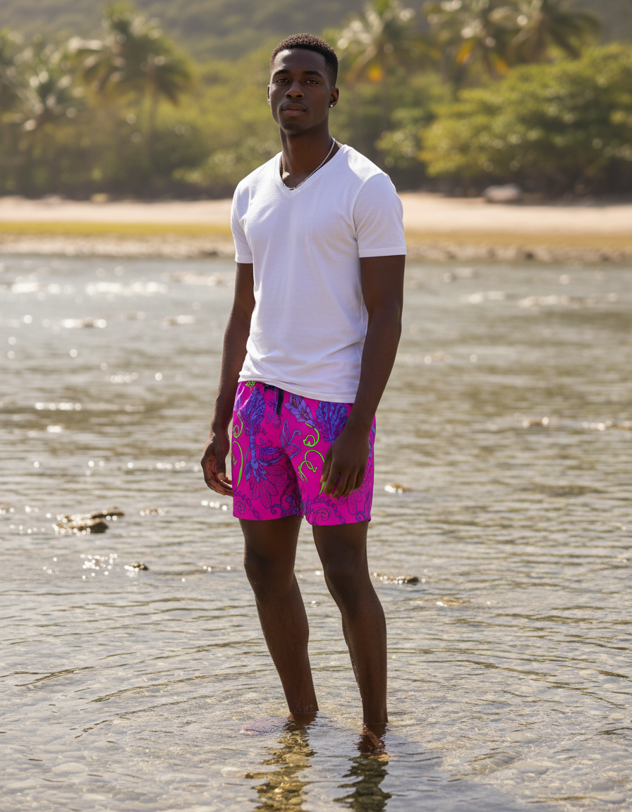 Men's Swim Trunks in Zephyr