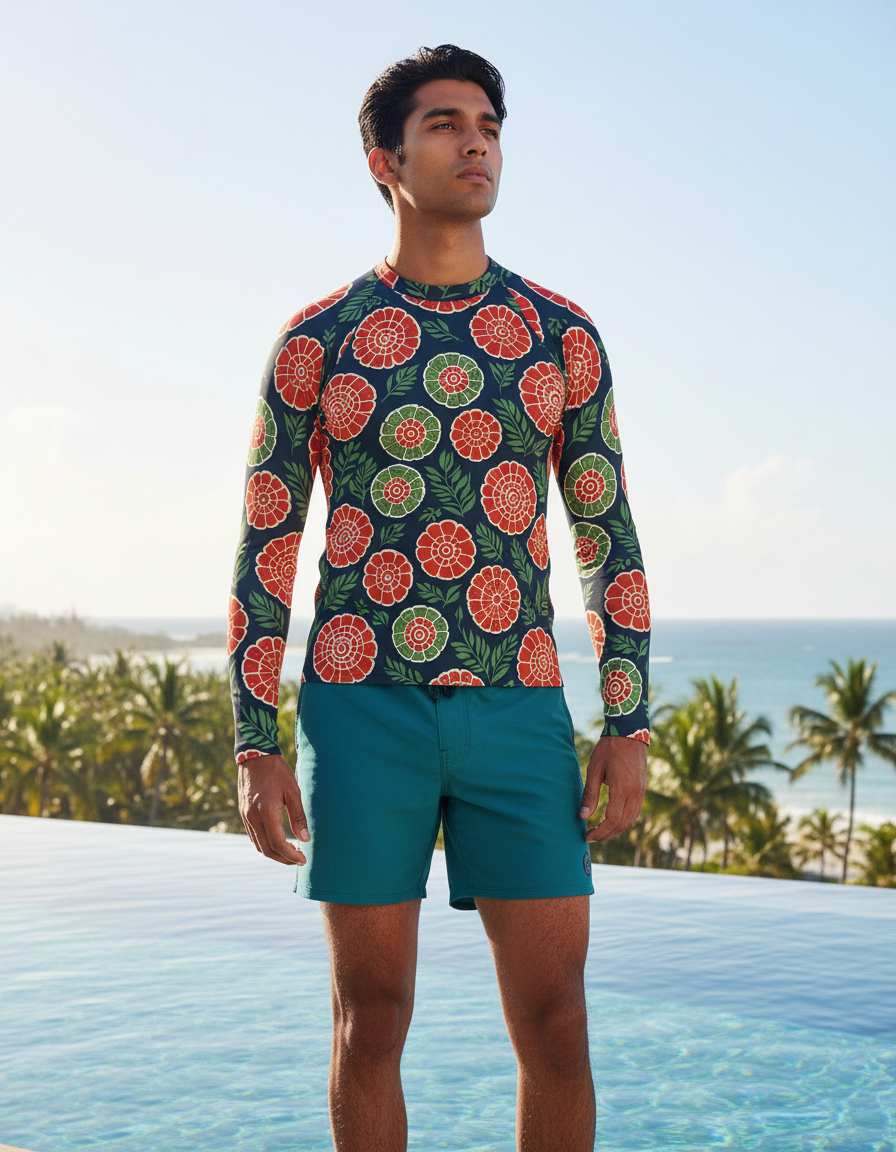 Men's Taiwanese Patterns rashguard