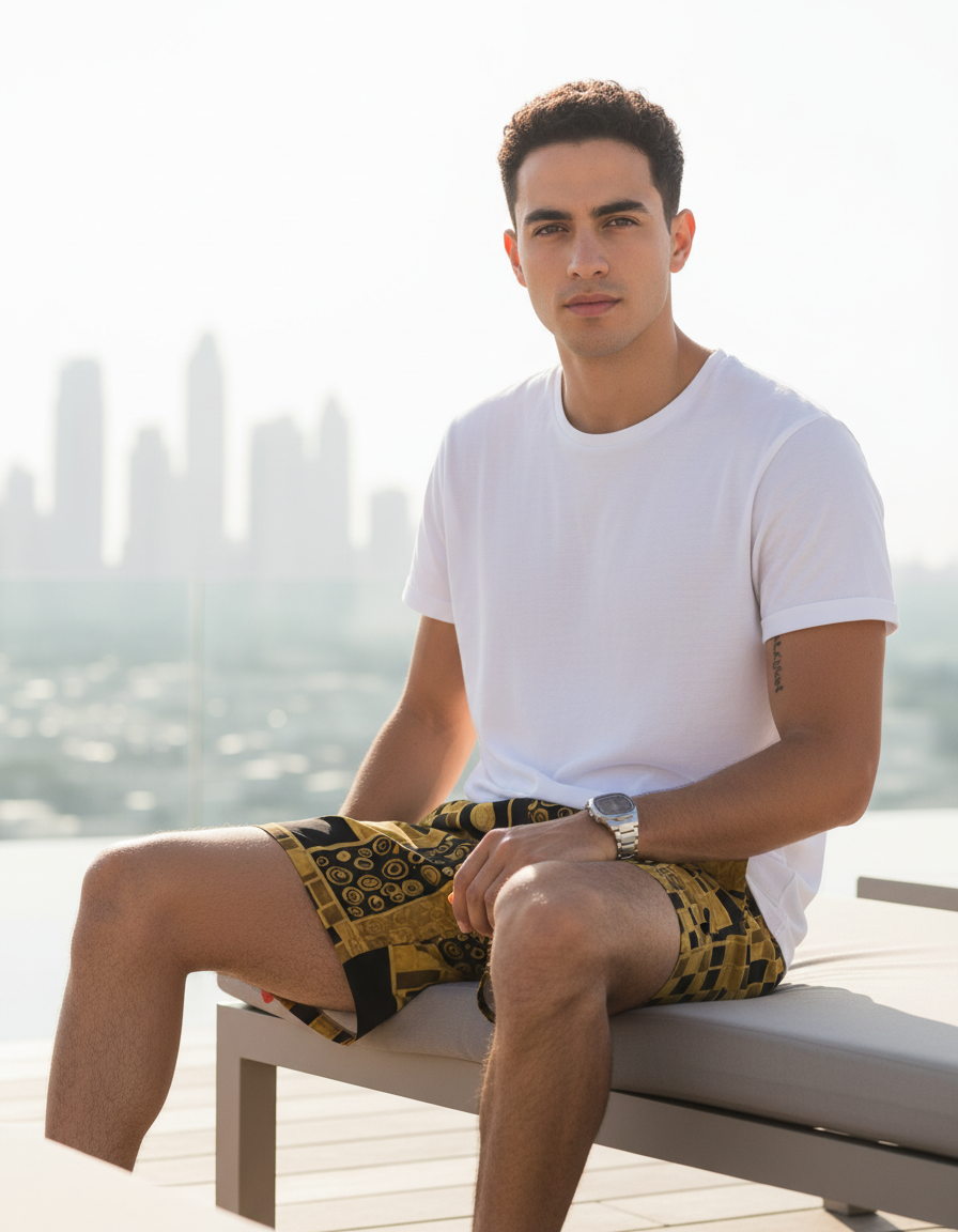 Aureate Men's Swim Trunks swim trunks