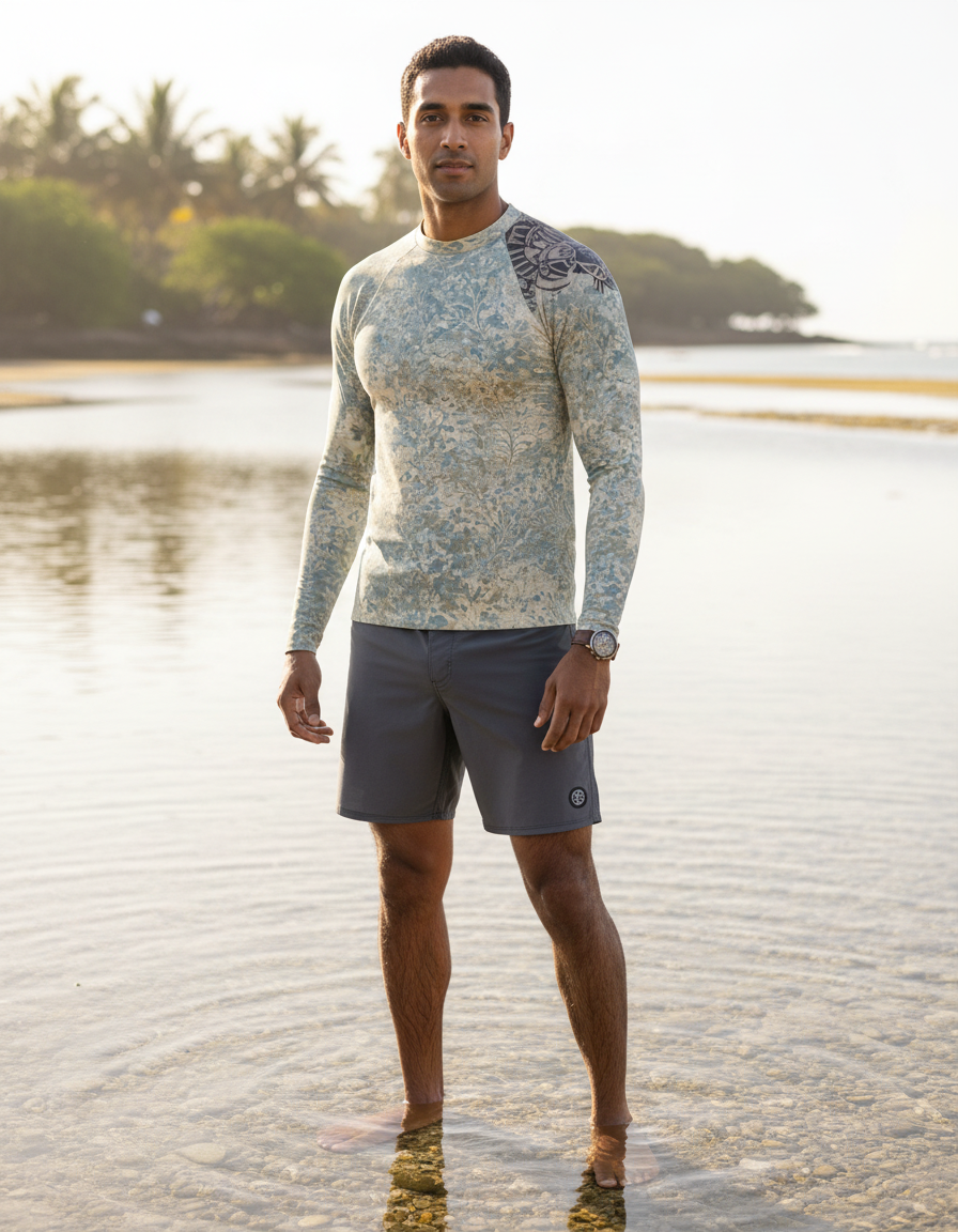 Men's Coastal Grandmother rashguard