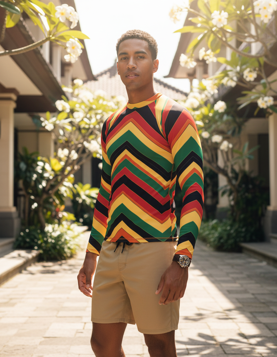 Men's Chevron rashguard