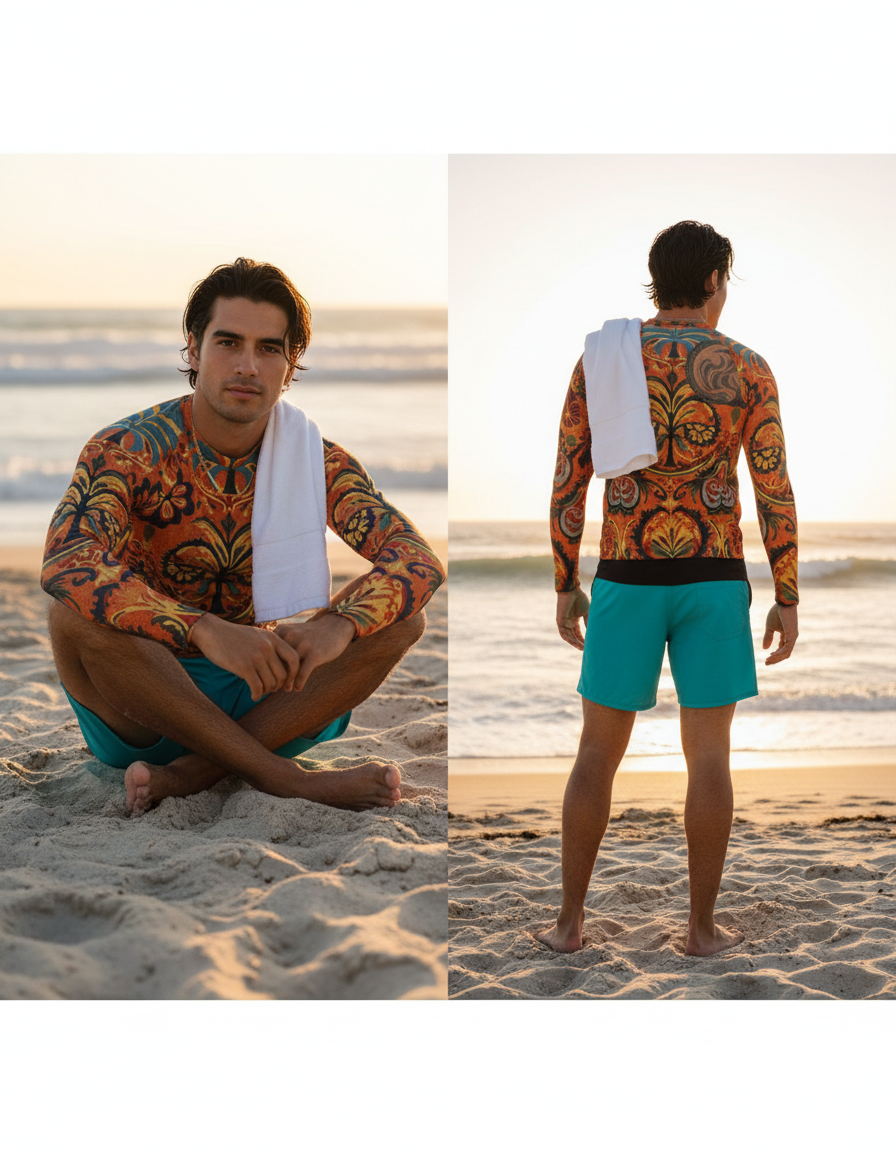 Men's Suzani rashguard