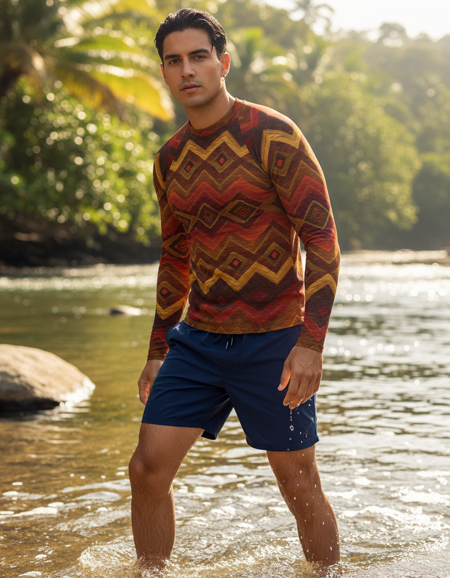 Men's Quechua Weave rashguard