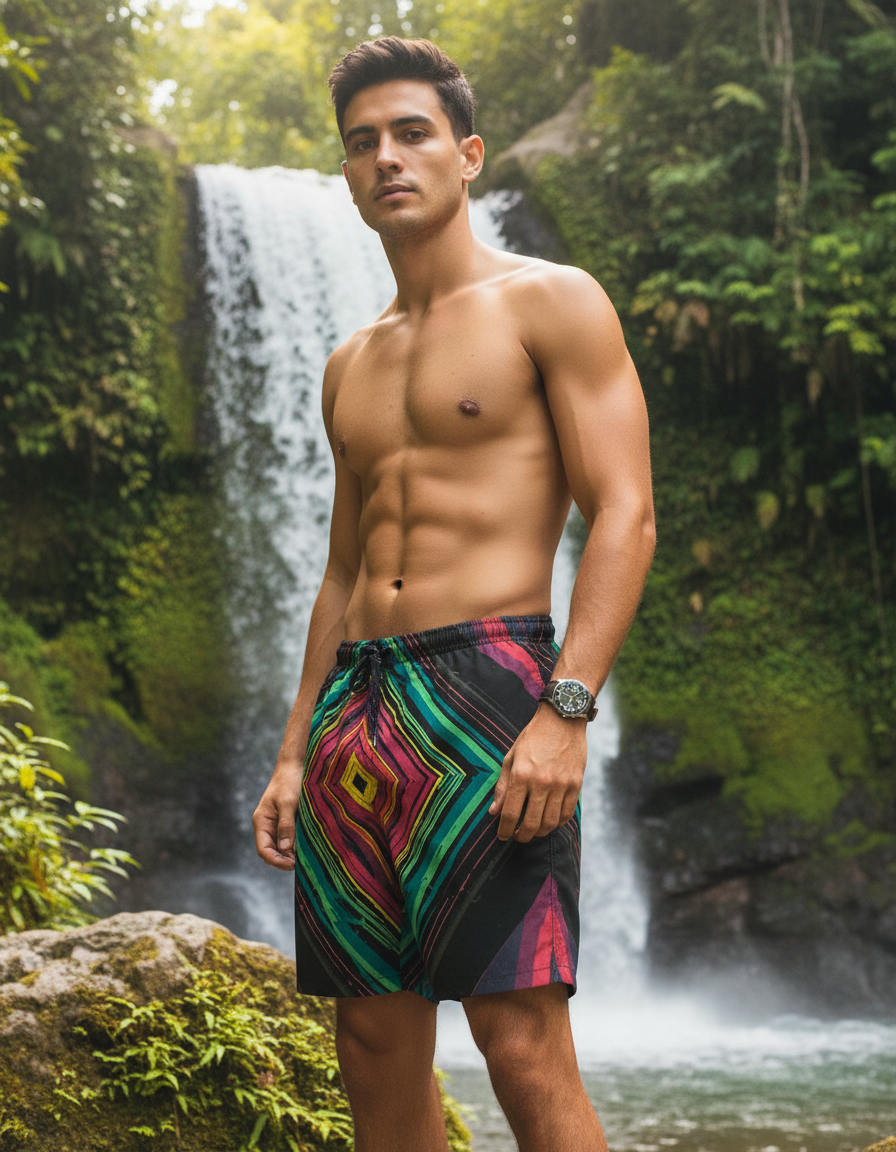 Men's Swim Trunks in Flux