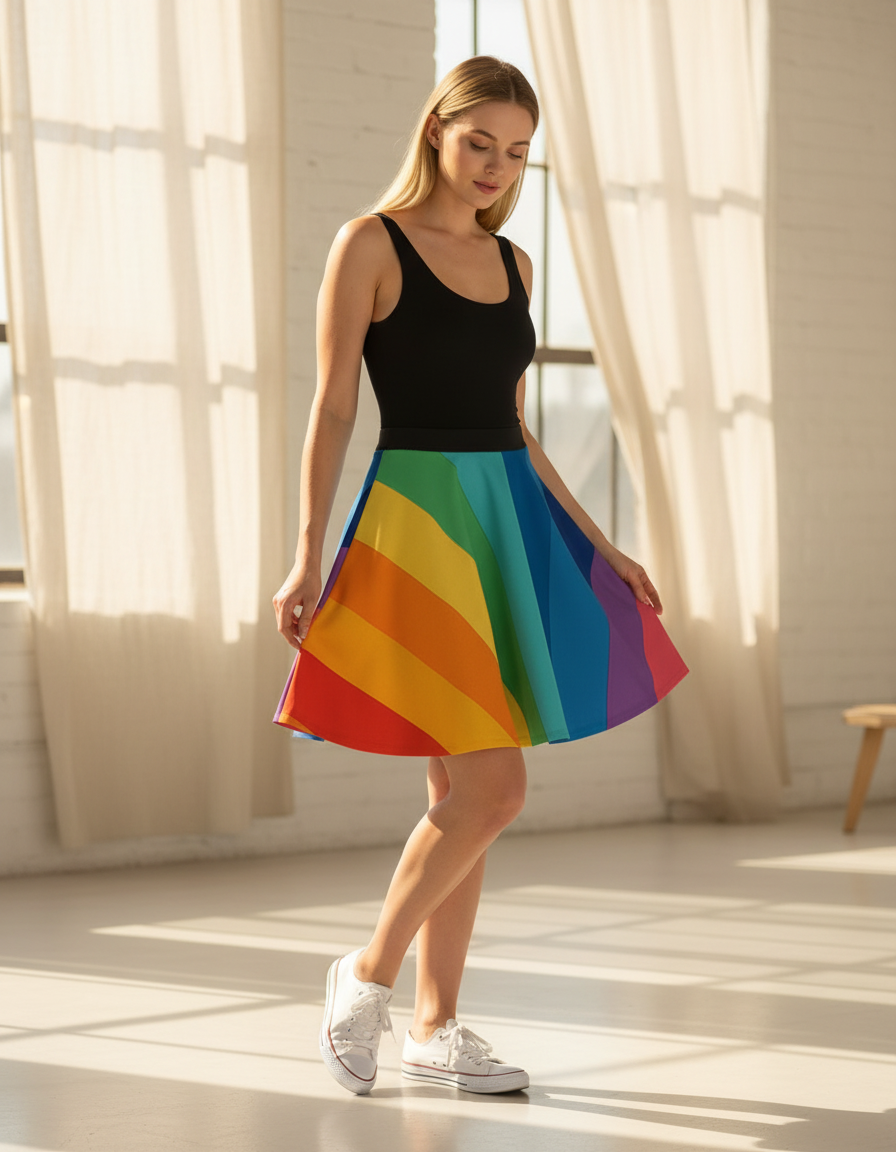 Skater Skirt in Loom