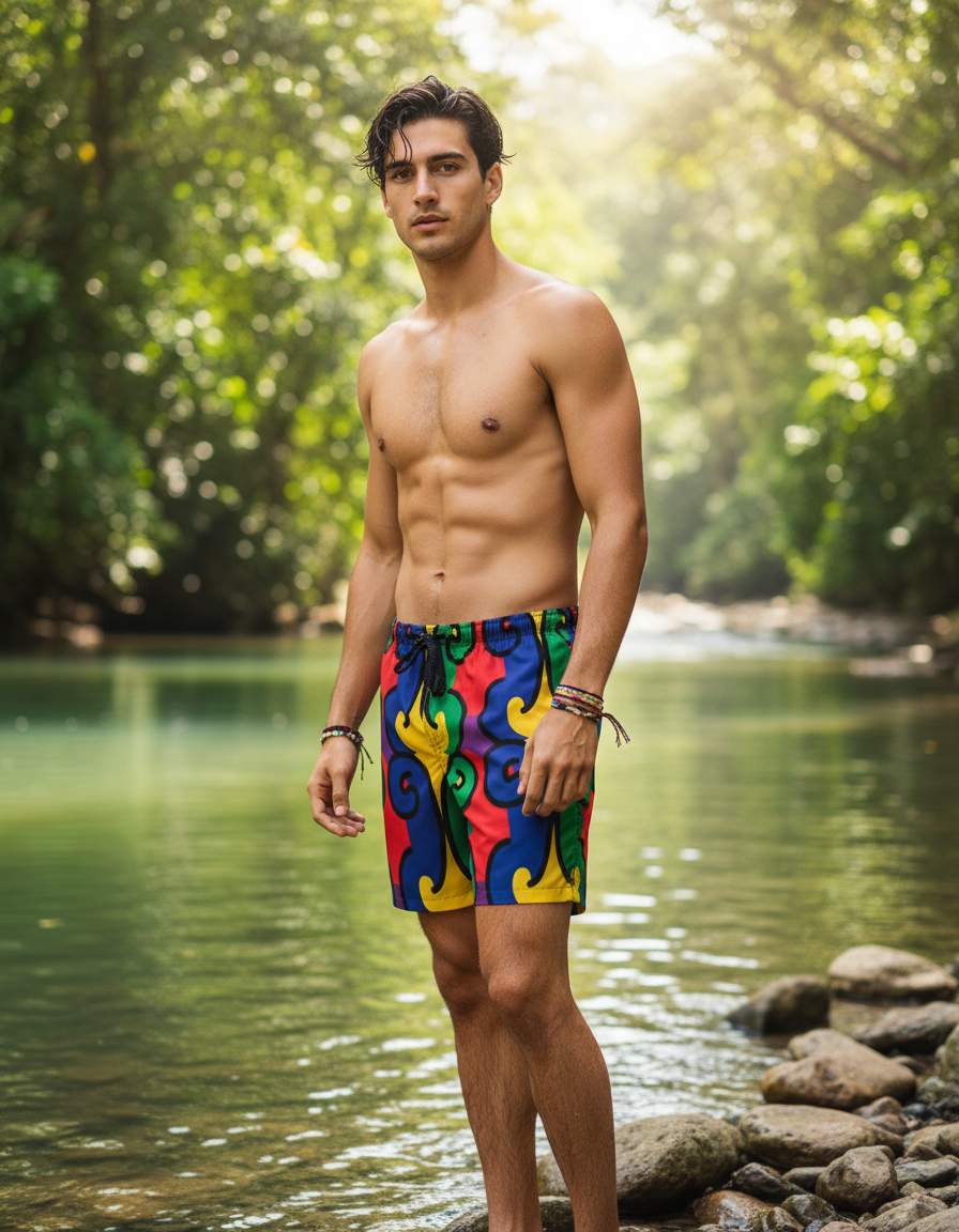 Aoi Men's Swim Trunks swim trunks