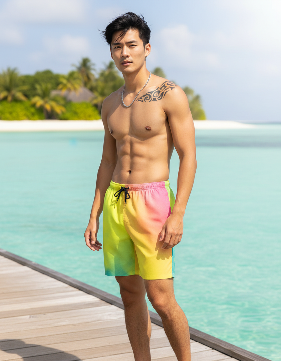Frostbite Men's Swim Trunks swim trunks