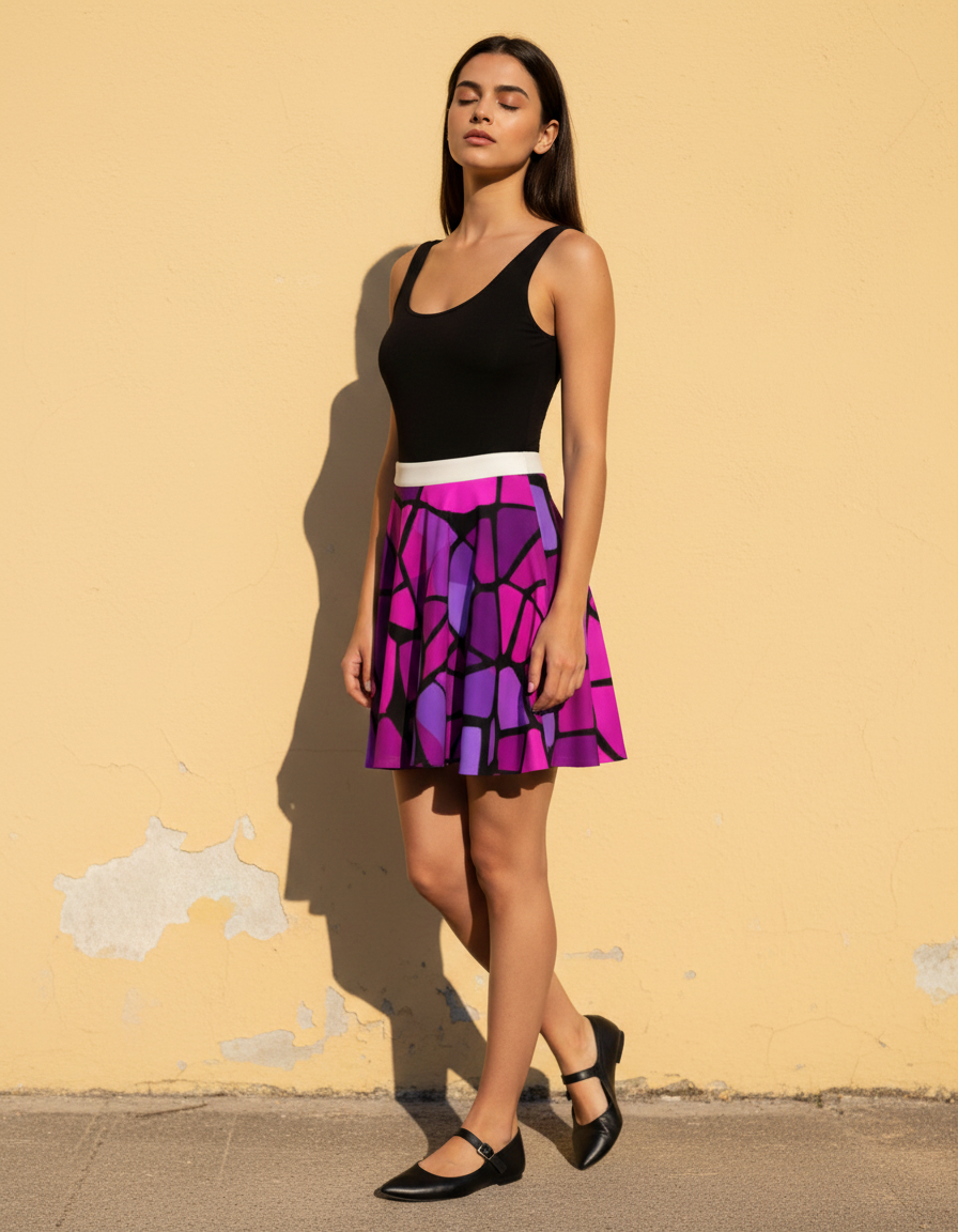Skater Skirt in Eclipse