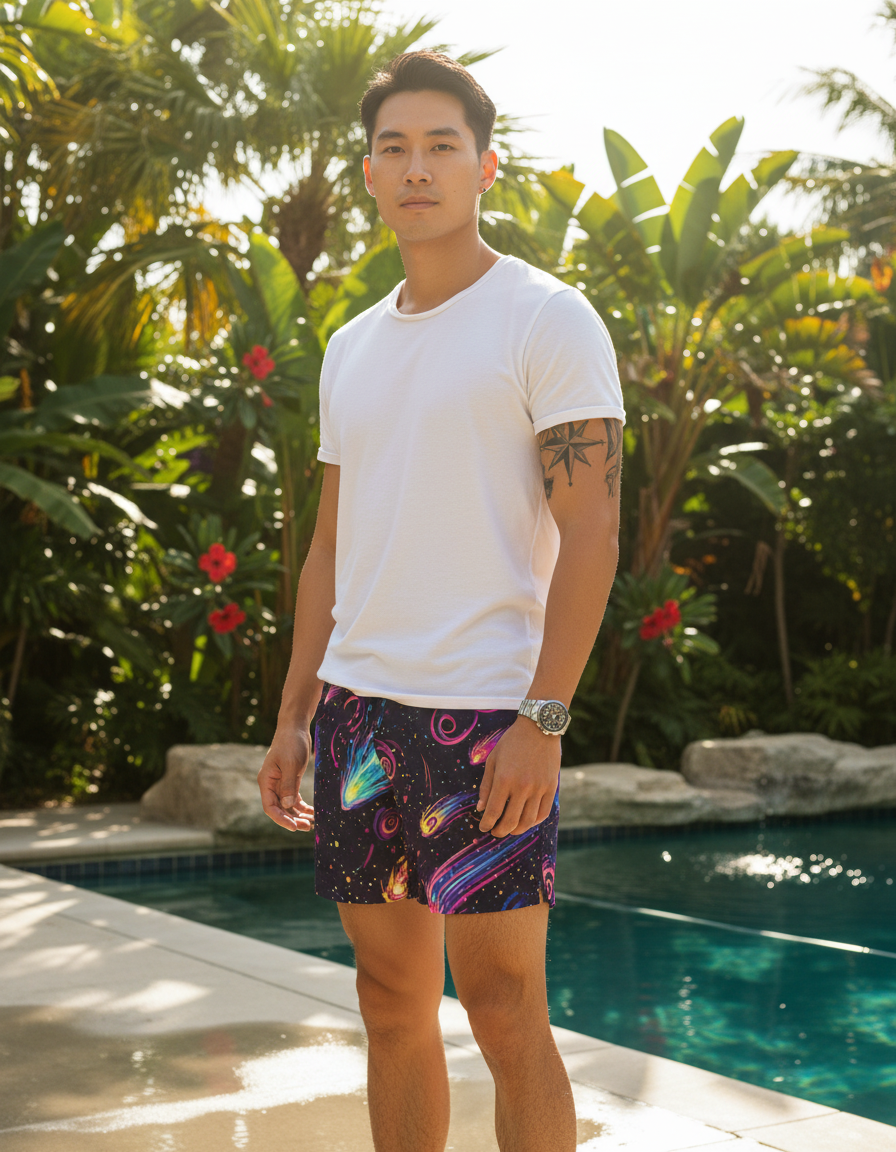 Stardust Men's Swim Trunks swim trunks