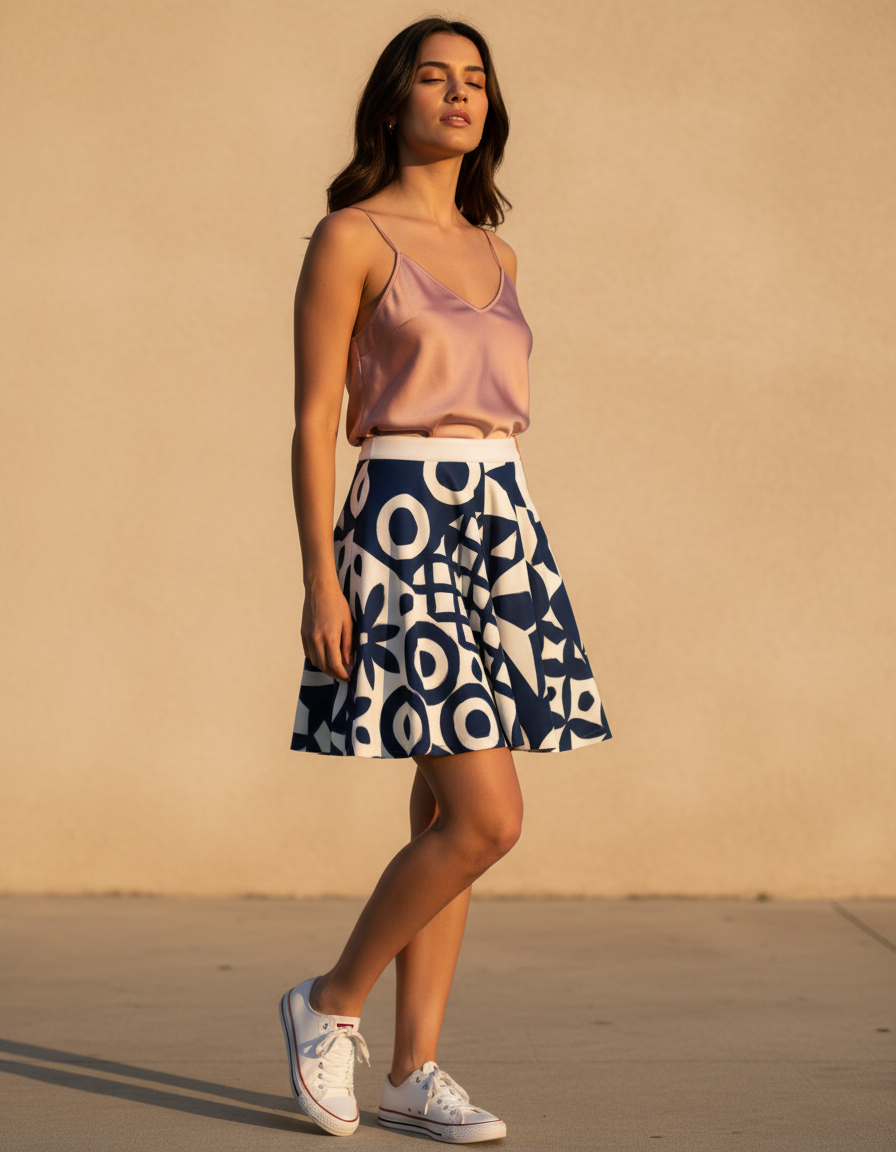 Skater Skirt in Hue
