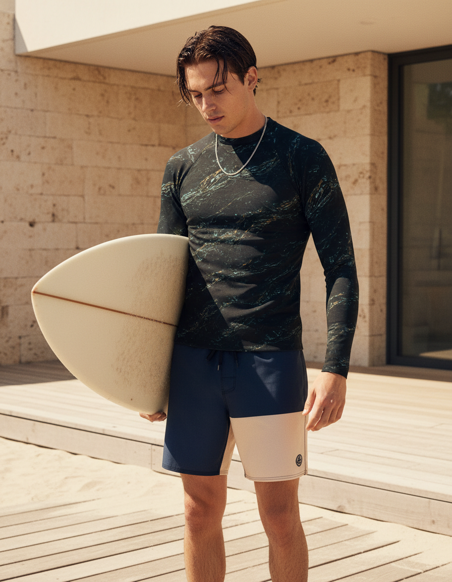 Men's Obsidian rashguard