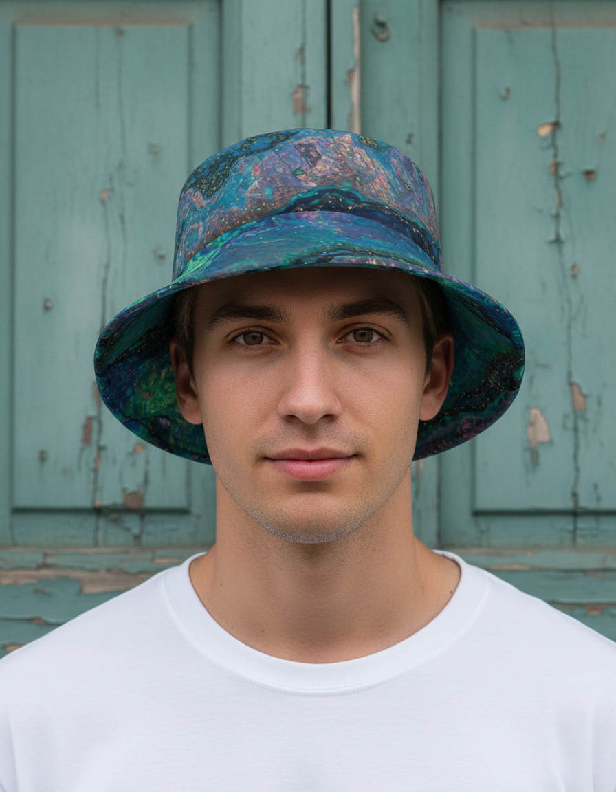 String — Lustre Bucket Hat