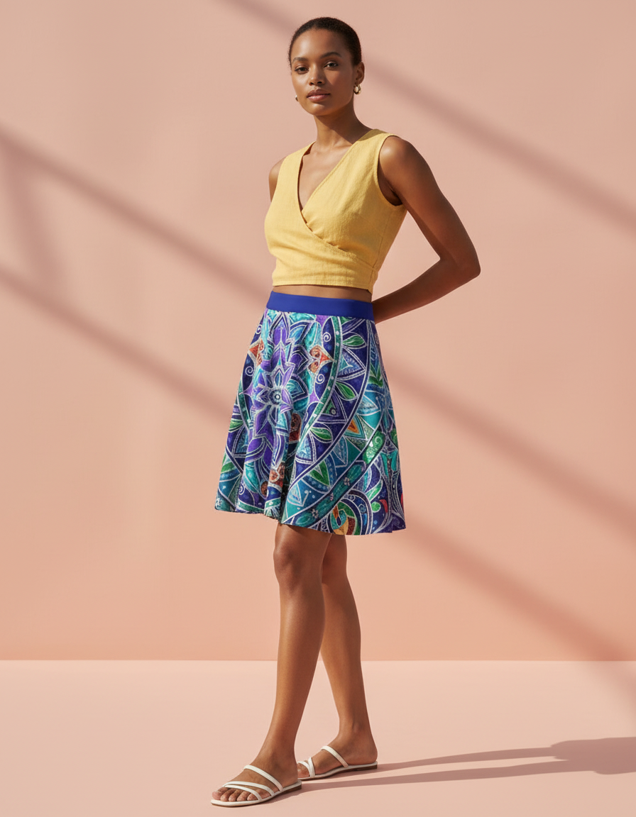 Skater Skirt in Sutra