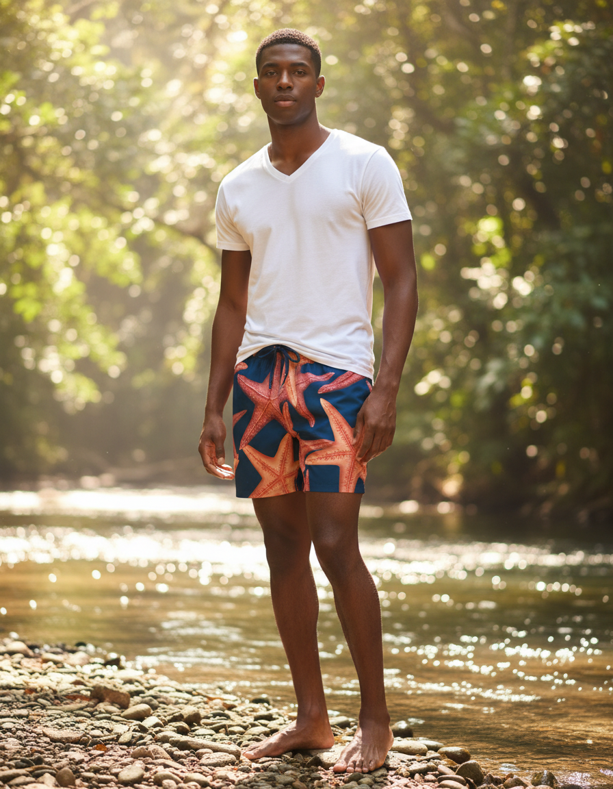 Men's Swim Trunks in Tidepool