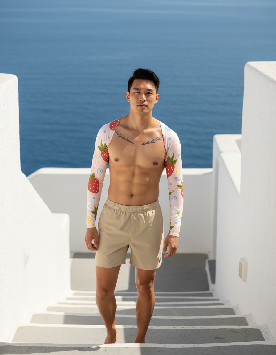 Men's Strawberry rashguard