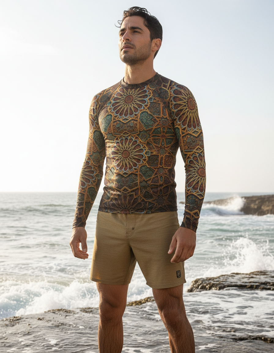 Men's Alhambra Patterns rashguard
