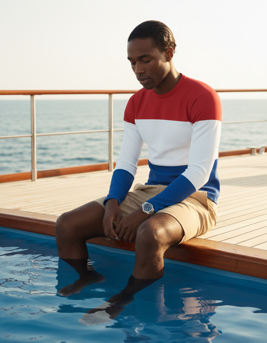 Men's Dutch Flag rashguard