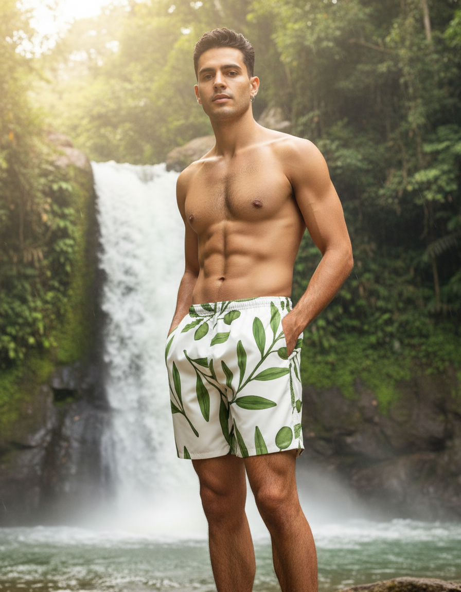 Verdant Men's Swim Trunks swim trunks