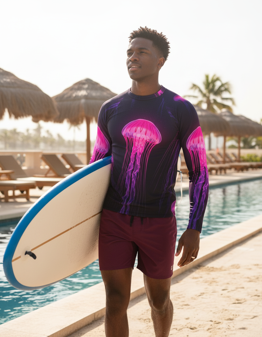 Men's Jellyfish rashguard
