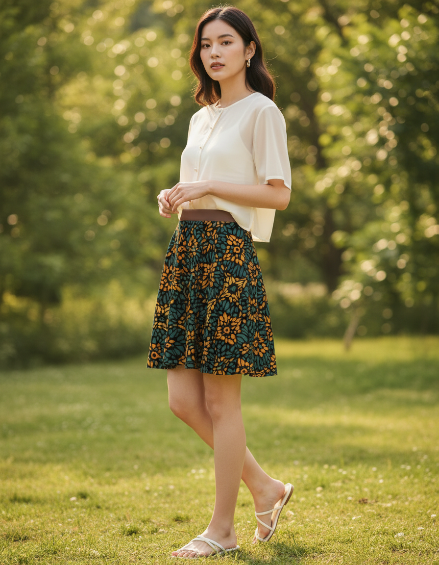 Skater Skirt in Boca