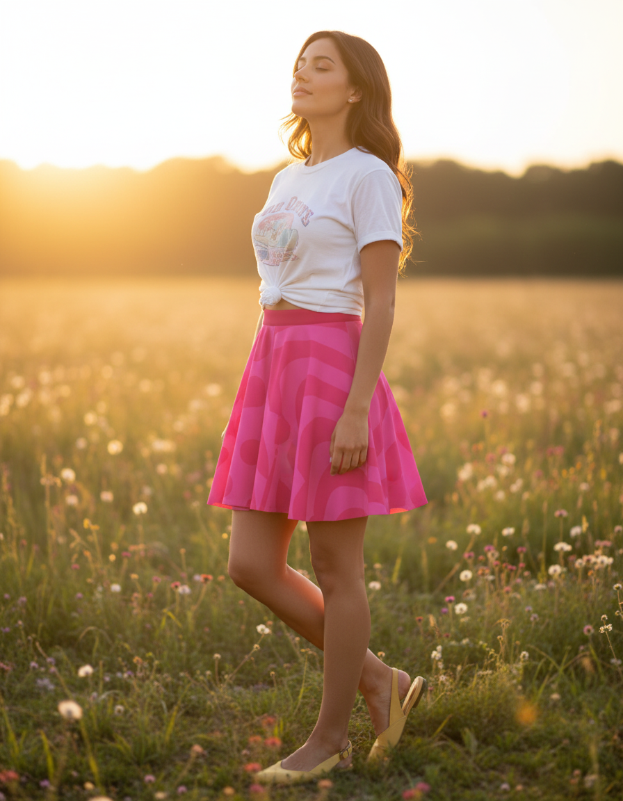 Skater Skirt in Spectrum