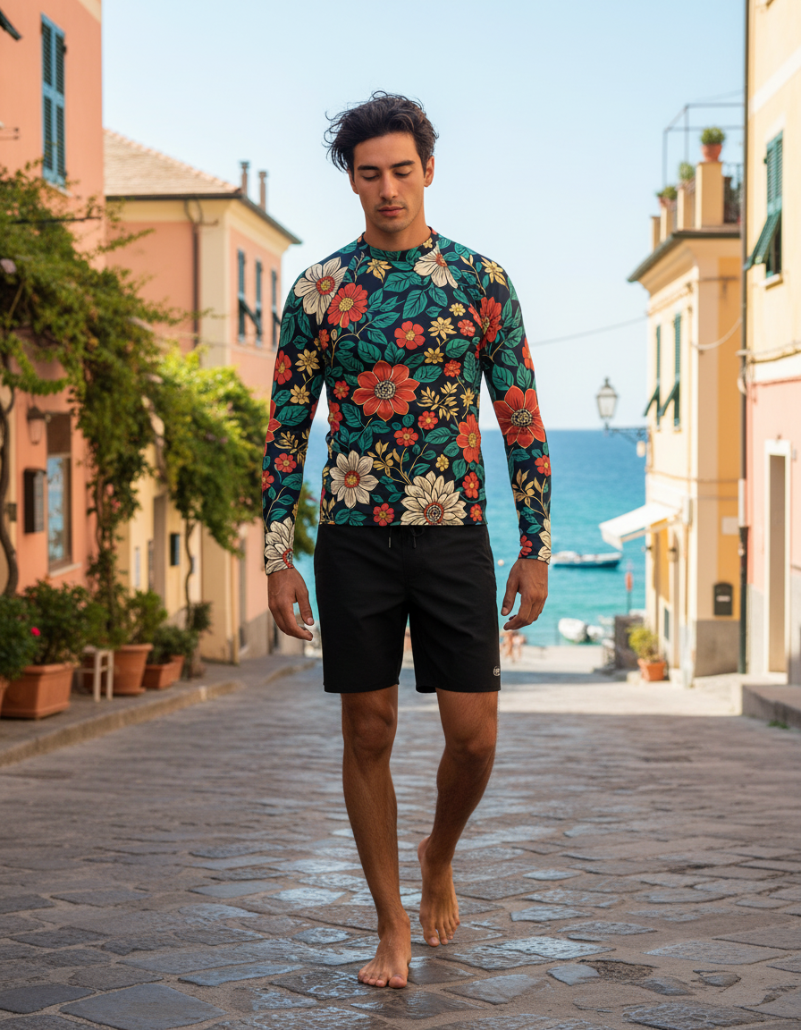 Men's Taiwanese Patterns rashguard