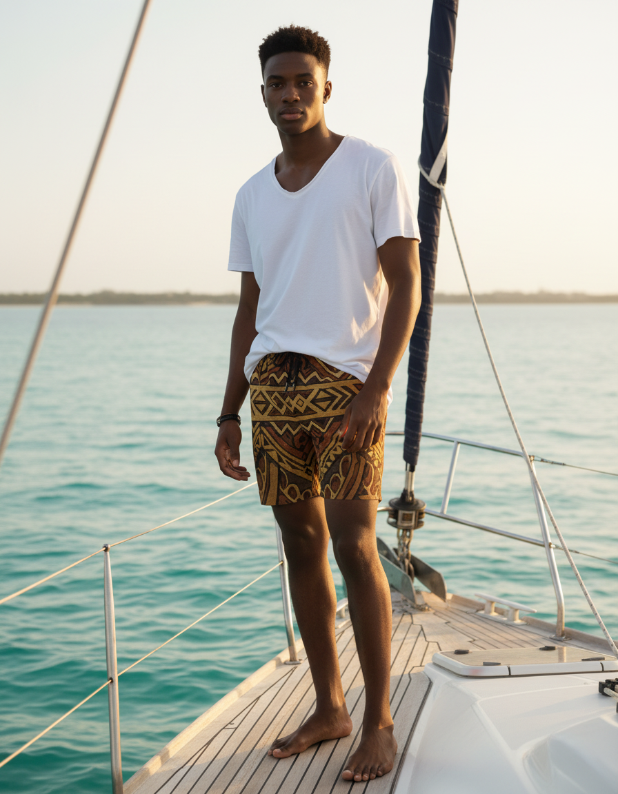 Men's Swim Trunks in Honu